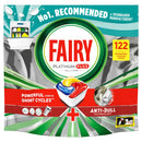 Fairy Platinum Plus Lemon Dishwasher Capsules, 122 Pack