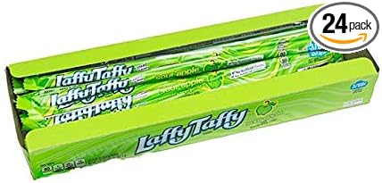 Laffy Taffy Sour apple  Flavoured Chewy 24 X 23GM