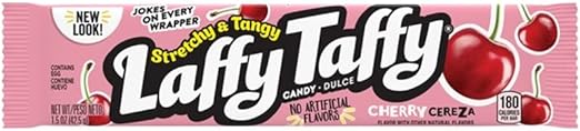 Laffy Taffy Cherry Sour Candy 24 X 23gm