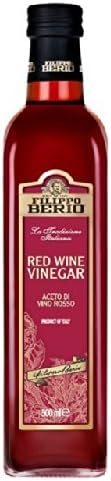 Filippo Berio Red Wine Vinegar Pack of 6 x 500 ml