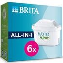 BRITA MAXTRA PRO All in One Water Filter Cartridge 6 Pack