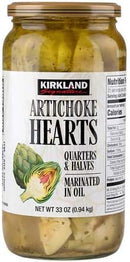 KIRKLAND SIGNATURE Marinated Artichoke Heart Pack of 2x935 g