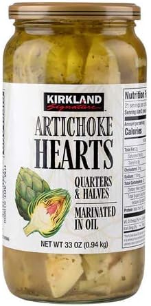 KIRKLAND SIGNATURE Marinated Artichoke Heart Pack of - 2x935 g