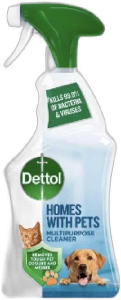 Dettol Home with Pets Multipurpose Cleaner Pack of 6 x750ml