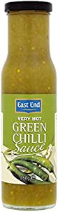 East End Very Hot Green Chilli Sauce Pack of 6x260g