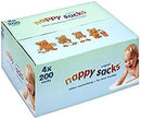 Poly Lina Nappy Sacks Pack of 4x200