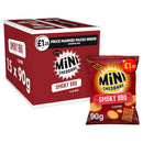 Jacob's Mini Cheddars Smoky BBQ Snacks Pack of 15 x 90g