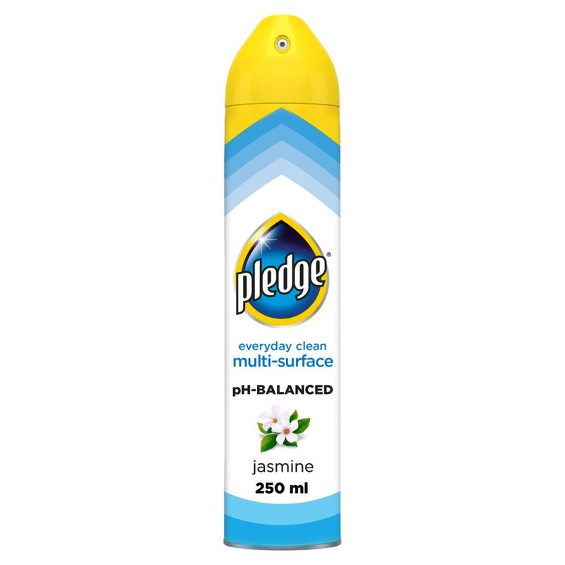 Pledge Everyday Multi-Surface Cleaning Aerosol Jasmine Pack of 6 x 250ml