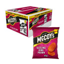 McCoy's Sizzling King Prawn Sharing Crisps Pack of 20 x 65g