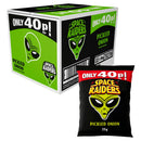 Space Raiders Pickled Onion Crisps Pack of 36 x 25g