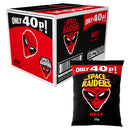 Space Raiders Beef Crisps Pack of 36 x 25g