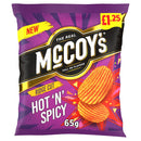 McCoy's Hot 'N' Spicy Sharing Crisps Pack of 20 x 65g
