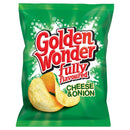 Golden Wonder Fully Flavoured Cheese & Onion Pack of 32 x 32.5g