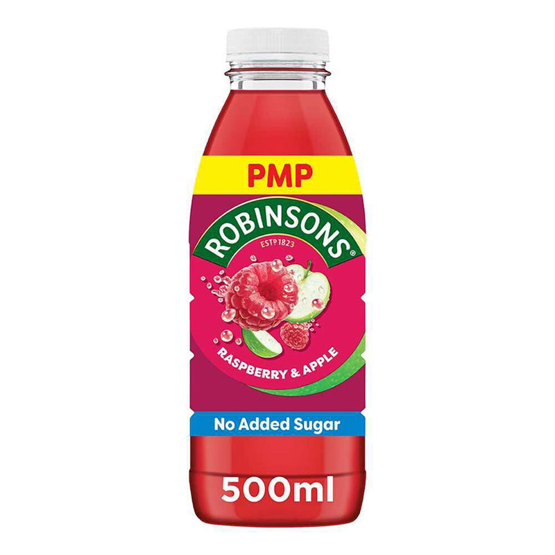 Robinsons Ready to Drink Raspberry & Apple Juice Drink Pack of 12 x 500ml