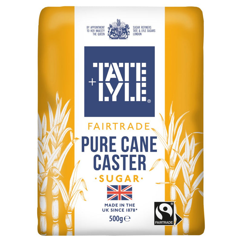 Tate & Lyle Caster Sugar Pack of 10x500 gm