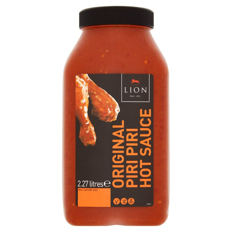 Lion Original Piri Piri Hot Sauce Pack of 2 x 2.27L