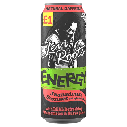 Levi Roots Jamaican Sunset Energy Drink Pack of 12x500ml