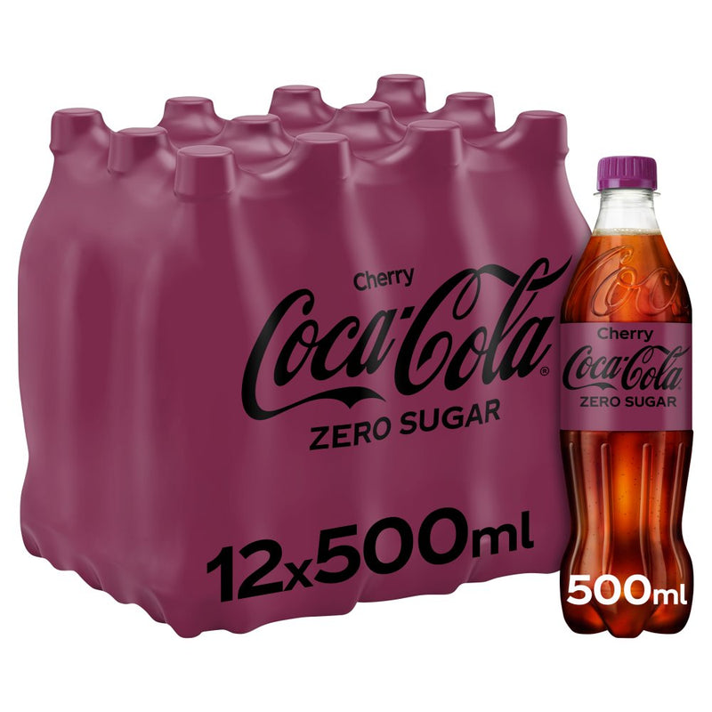 Coca Cola cherry original & zero sugar Multiple pack