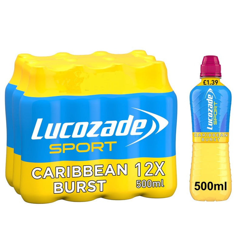 Lucozade Sport Isotonic Energy Drink Pack of 500ml