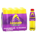 Lucozade Energy Caribbean Crush Drink Bottle Pack of 12 x 500ml
