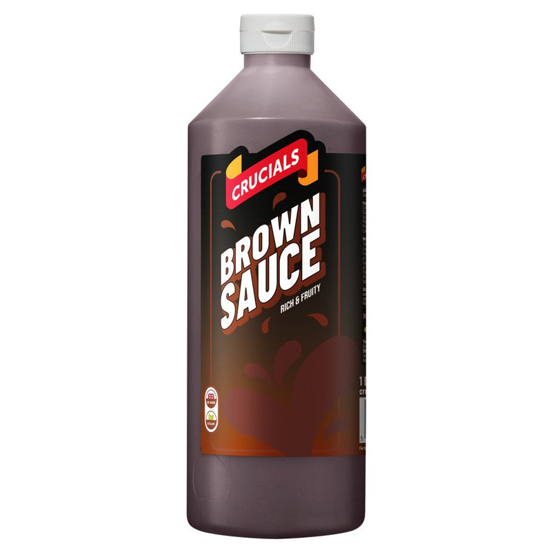 Crucials Brown Squeezy Sauce, 1ltr