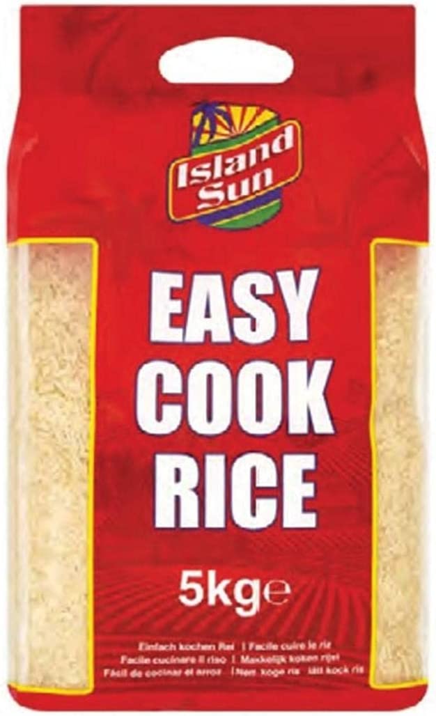 Island Sun Easy Cook Rice 5KG