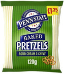 Penn State Baked Pretzels Sour Cream & Chives Pack of 14 x 120g