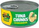 Tropical Sun Tuna Steak in Sunflower Oil 160g Box of 6