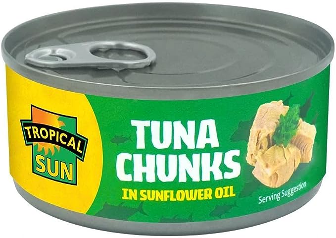 Tropical Sun Tuna Steak in Sunflower Oil 160g Box of 6
