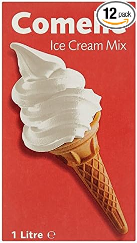 Comelle Ice Cream Mix Pack of 12 x 1ltr