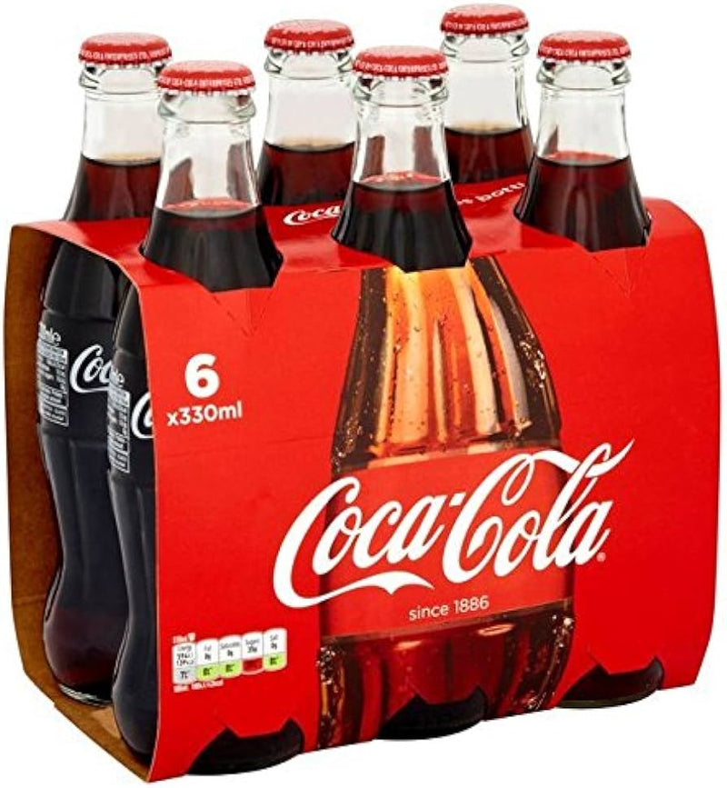 Coca Cola Original Glass Bottle 330ml Pack