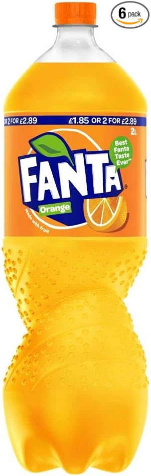 Fanta Orange - 2L x 6