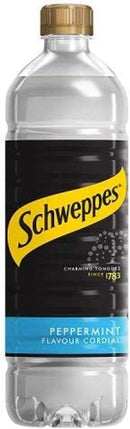 Schweppes Peppermint Flavour Cordial Bottle Pack Of 12 x 1L