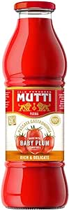 Mutti Passata Gastronomia Baby Plum Tomatoes Pack of 6x400g