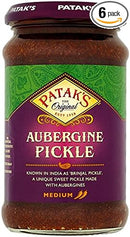 Pataks Brinjal Pickle Pack of 6X312g