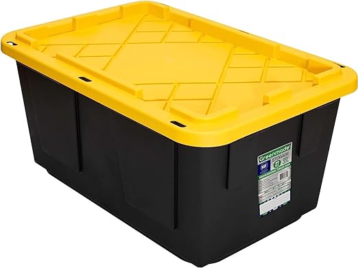 Greenmade  Storage Bin Tote with lid 102ltr