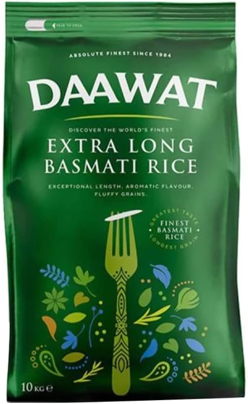 Daawat Extra Long Basmati Rice Pack of 5kg