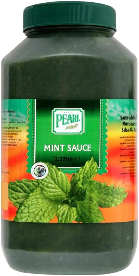 White Pearl Mint Sauce - 2 X  2.27 Litre