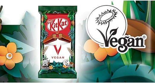 Kit Kat 4 Finger Vegan Chocolate Bar Pack of 24X41.5G