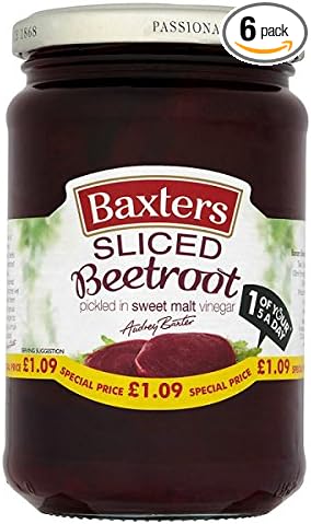 ( 6 Pack ) Baxters Sliced Beetroot 340g