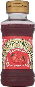 Lyle's Topping Syrup Strawberry Pack of 6 x 325g
