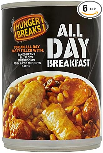 Hunger break all day breakfast 6x395g