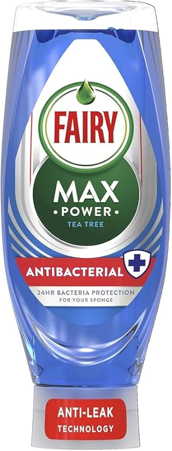 Fairy Max Power Washing Up Liquid Pack of 8 x 640ml