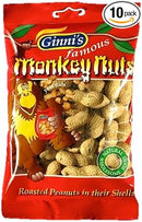 Ginni's Famous Roasted Monkey Nuts 10x120g
