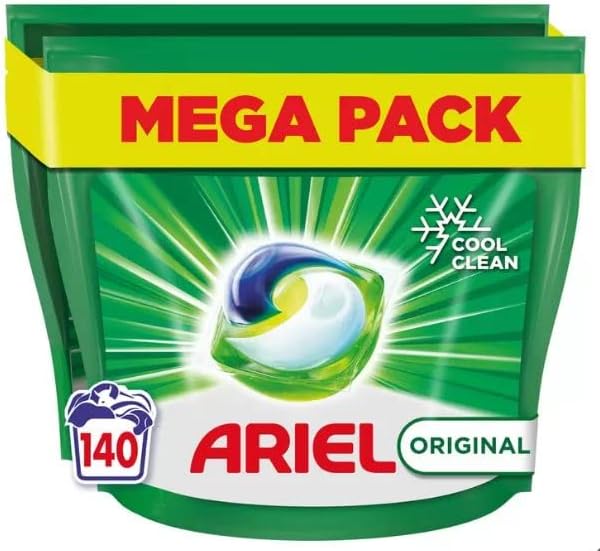 Ariel All in 1 Pods Washing Capsule Pack of 140 Wash