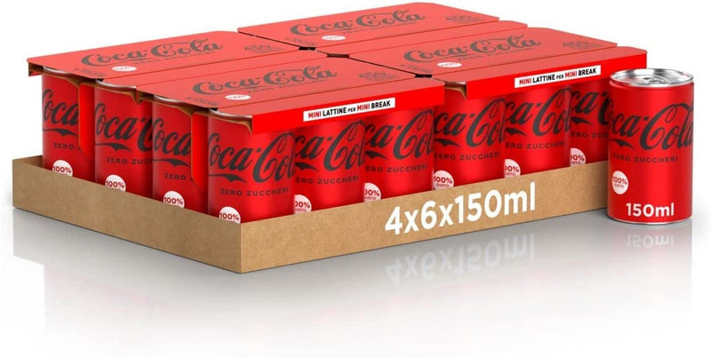 Coca Cola Zero sugar Soft Drink (cans / glassbottles / plastic bottles)