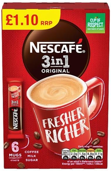 Nescafe 3 in 1-11 boxes Original (6x17g)