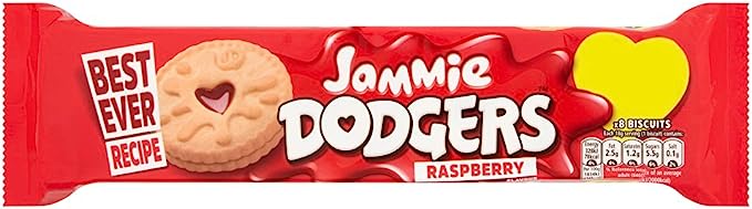 Jammie Dodgers 8 Raspberry Flavour  15 X 140g