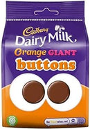Cadbury Dairy Milk Buttons Orange Bag Pack of 10 x 95g