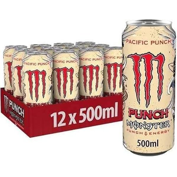 Monster Pacific Punch Energy Drink 500ml Pack